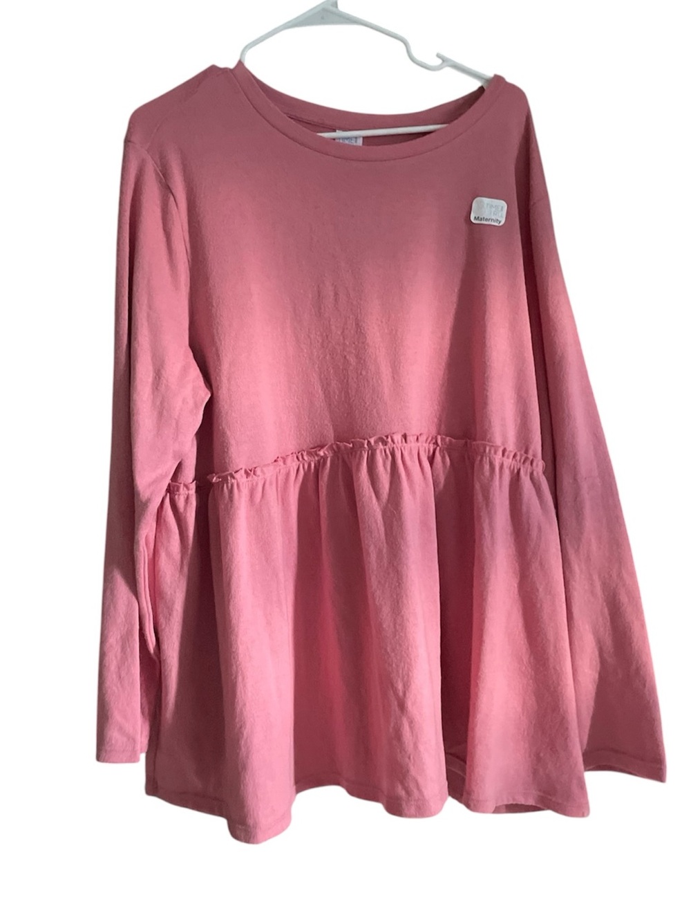 Time and Tru long sleeve maternity Top